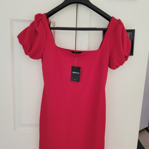 Forever 21 Dresses & Skirts - Red Mini Dress - Forever 21 NWT